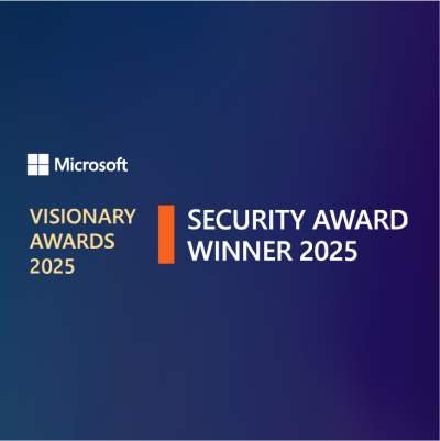Microsoft Visionary Awards – Security Award Winner 2025